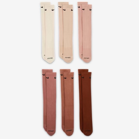 NIKE 
Training Crew Socks SizeL(6 Pairs)
Nike Everyday Cushioned

NWT - Picture 2 of 16